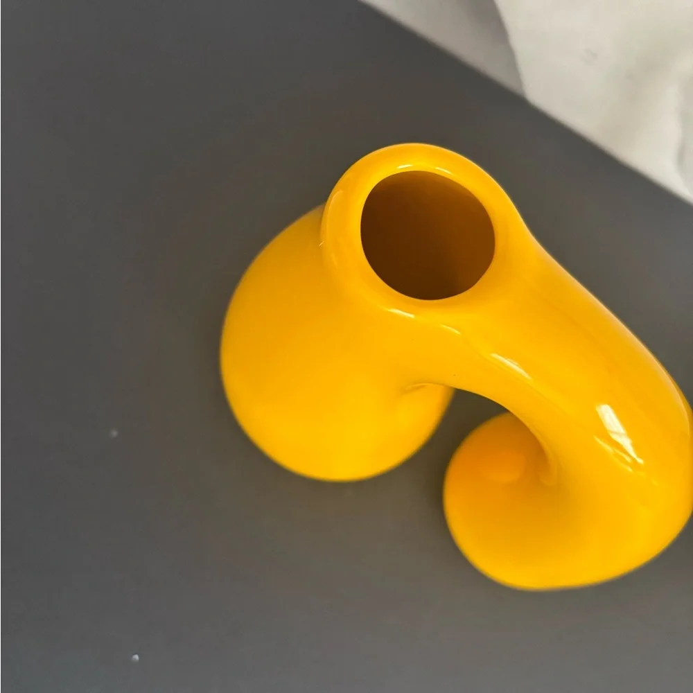 NWT yellow vase